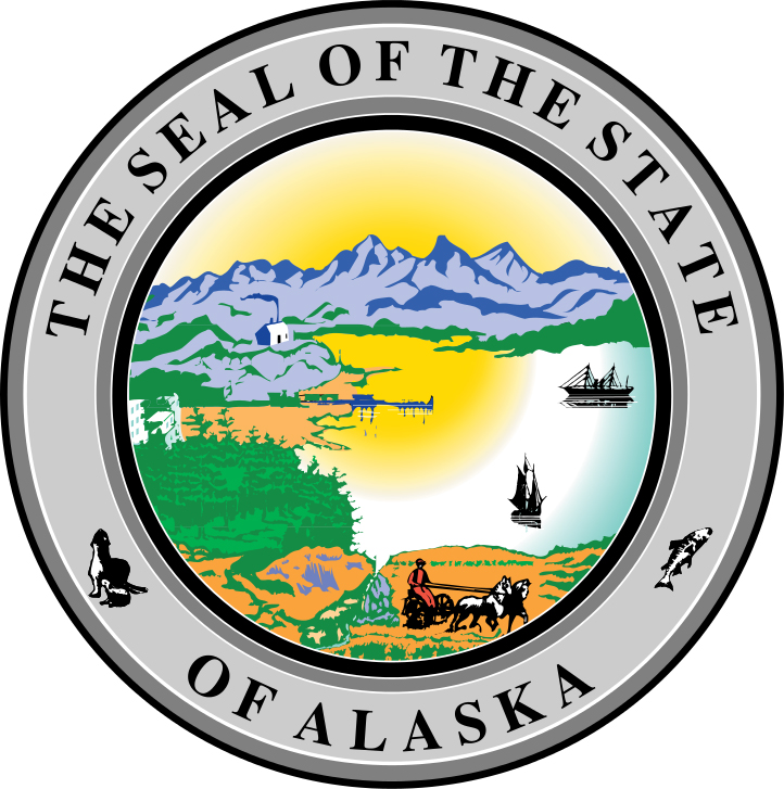 Alaska State Holidays Info. from Holidays and Observances. Pictured: Alaska State Seal
