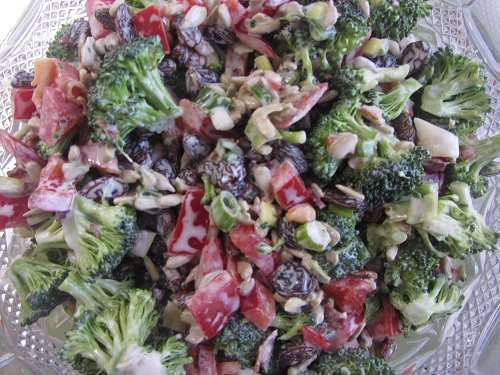Broccoli Salad - Healthy Memorial Day Meals Tips from Holidays and Observances