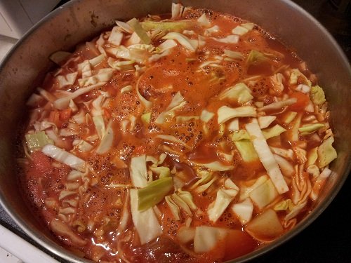 Cabbage Soup Recipe by Kerry of Healthy Diet Habits