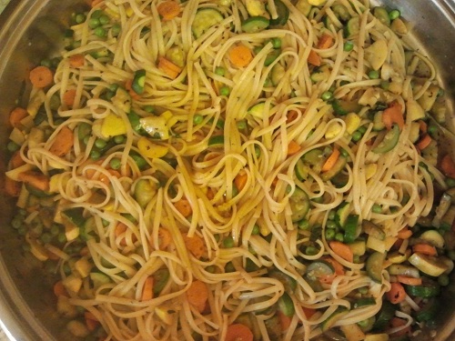 Vegetarian Spaghetti Recipe of the Day for February 27