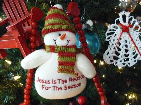 Christmas Ornaments - Jesus is the Reason For the Season!!