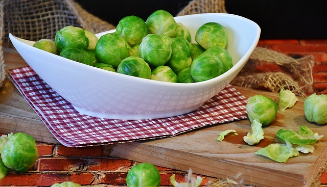 Fall Cooking Tips - pictured is Brussels Sprouts