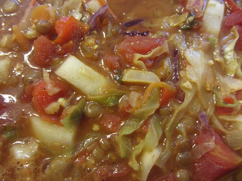 The Holidays and Observances Recipe of the Day for February 10, is a Lentil Cabbage Stew from Kerry, of Healthy Diet Habits.