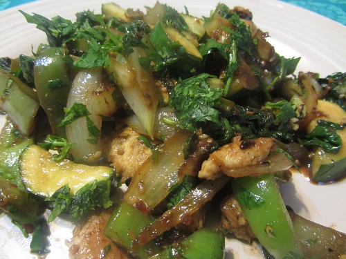 The Holidays and Observances Recipe of the Day for February 15, is a Healthy Chicken and Zucchini Stir Fry Recipe from Kerry, of Healthy Diet Habits. 