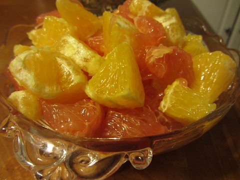 The Holidays and Observances, Recipe of the Day for February 3, is a Citrus Salad from Kerry, at Healthy Diet Habits.