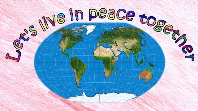 December 18th is WORLD PEACE DAY! 
Let's Live in Peace Together!