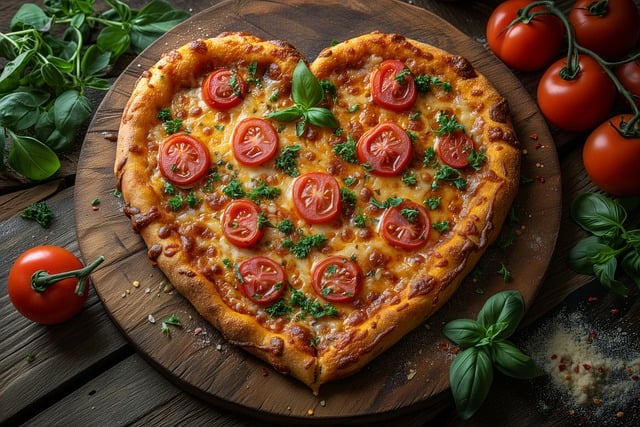 Valentines Day Food - Pizza