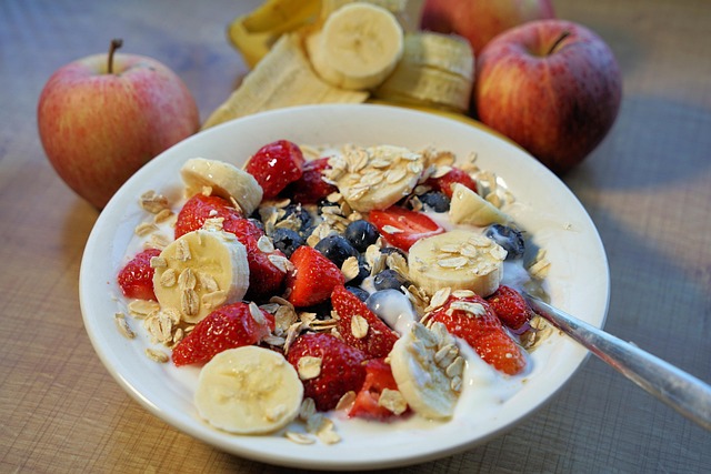 Hot Cereal with fruit