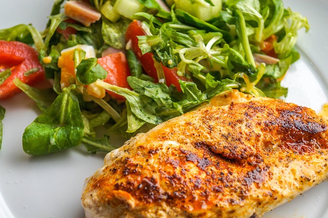 Summer Cooking Tips from Holidays and Observances - Chicken Breast and Salad