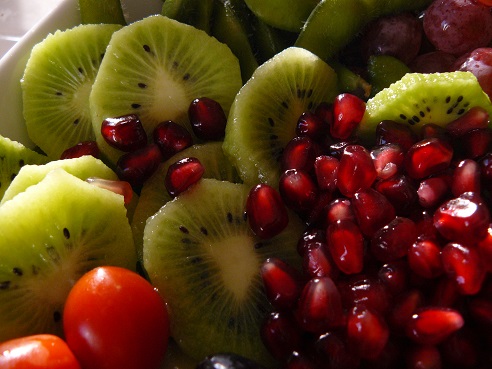 Kiwi and Pomegranate