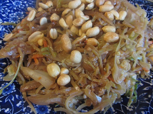 The Holidays and Observances Recipe of the Day for March 4, is a Vegetarian Cabbage Stir Fry from Kerry, of Health Diet Habits.