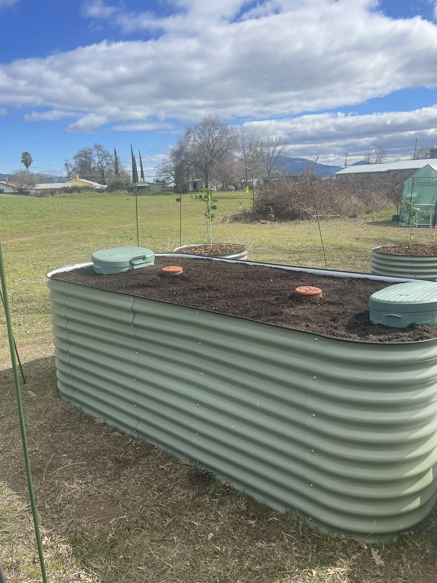 Vego Garden Beds used on the Storz Homestead in Lakeport, CA