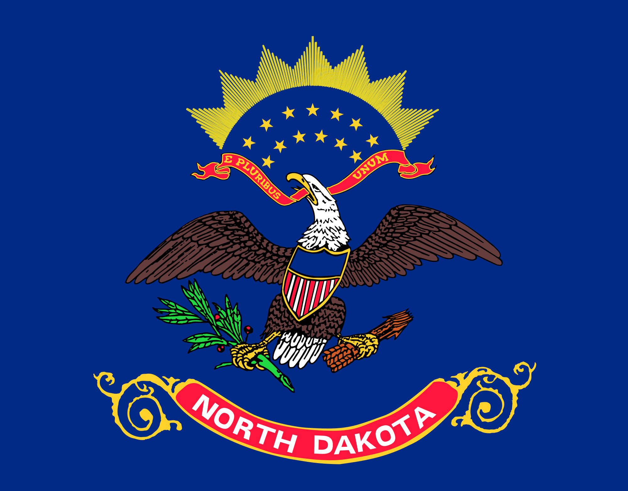 North Dakota State Holidays | Holidays and Observances

Pictured: North Dakota State Flag