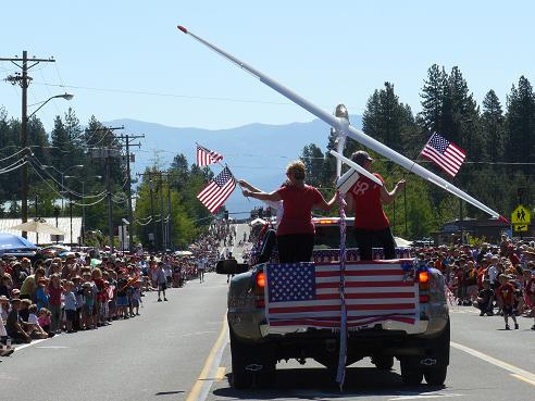 Fourth of July Parade in Truckee, CA